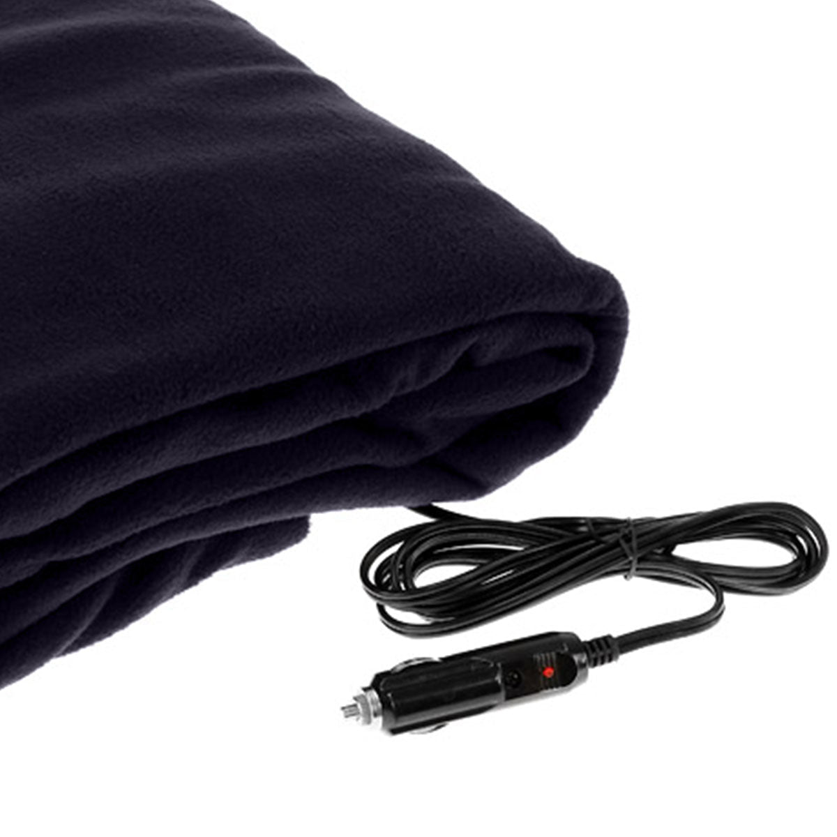 NNEDPE Heated Electric Car Blanket 150x110cm 12V - Blue